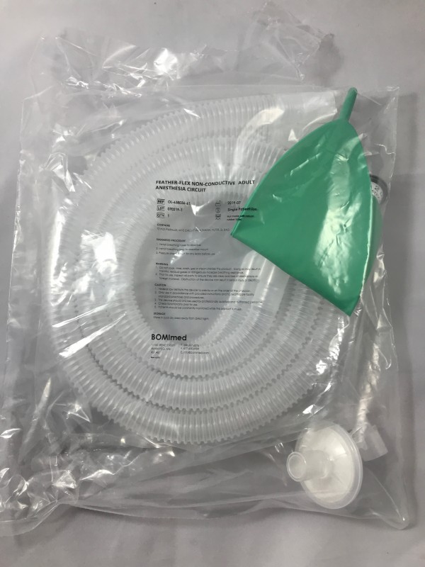 Anesthesia Circuit C with N99 Filter and 2L Breathing Bag 20/Case