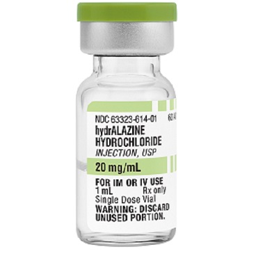 Apresoline (Hydralazine Hydrochloride ) Injection, 20mg/ml, 1ml Vial ...